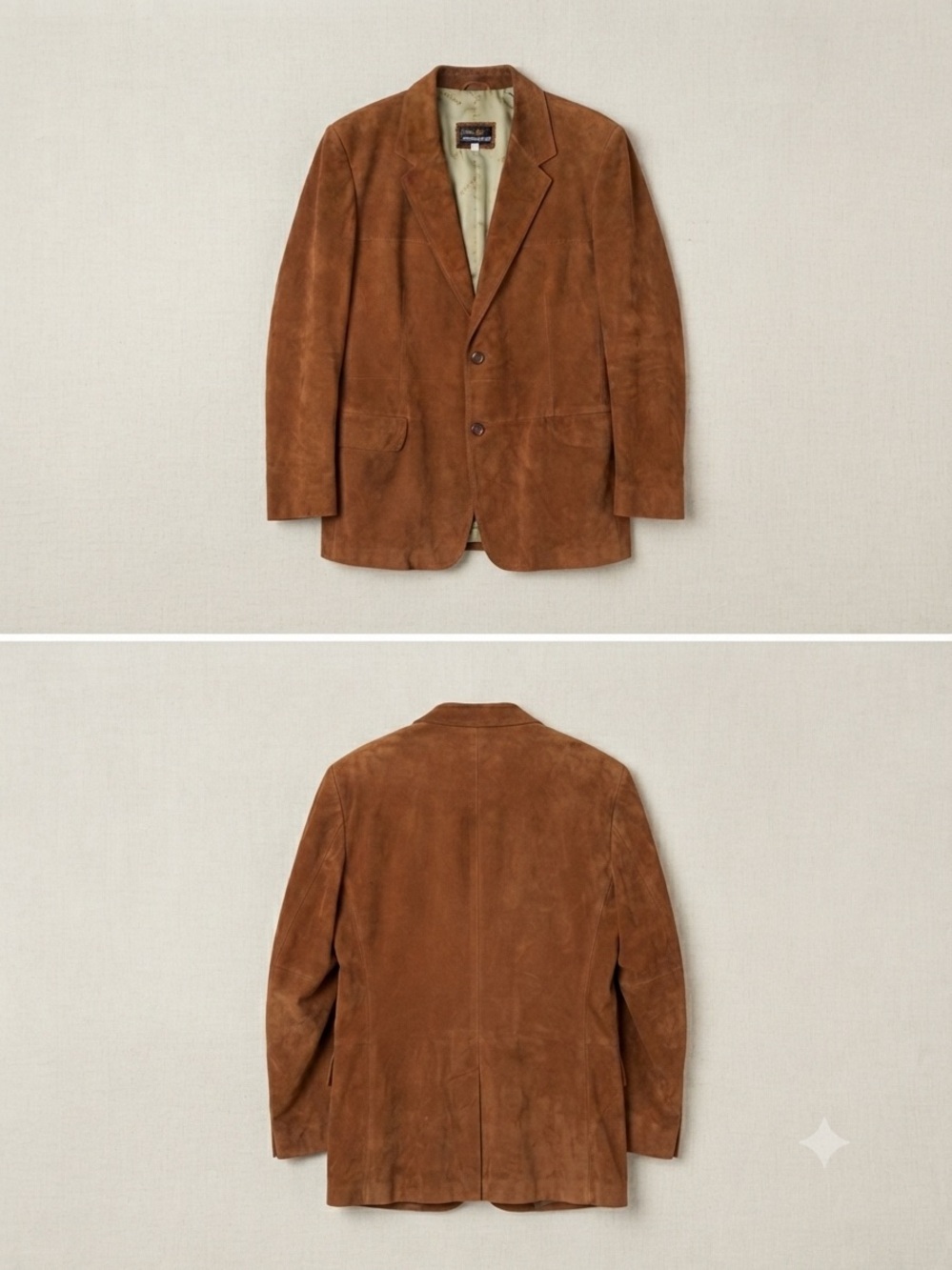 Cortefiel Suede Leather Blazer “Vintage” IYKYN🤷🏽♂️